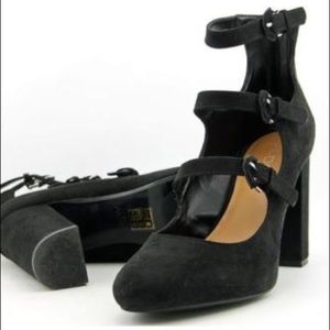 Aldo 3 Buckle Mary Janes.